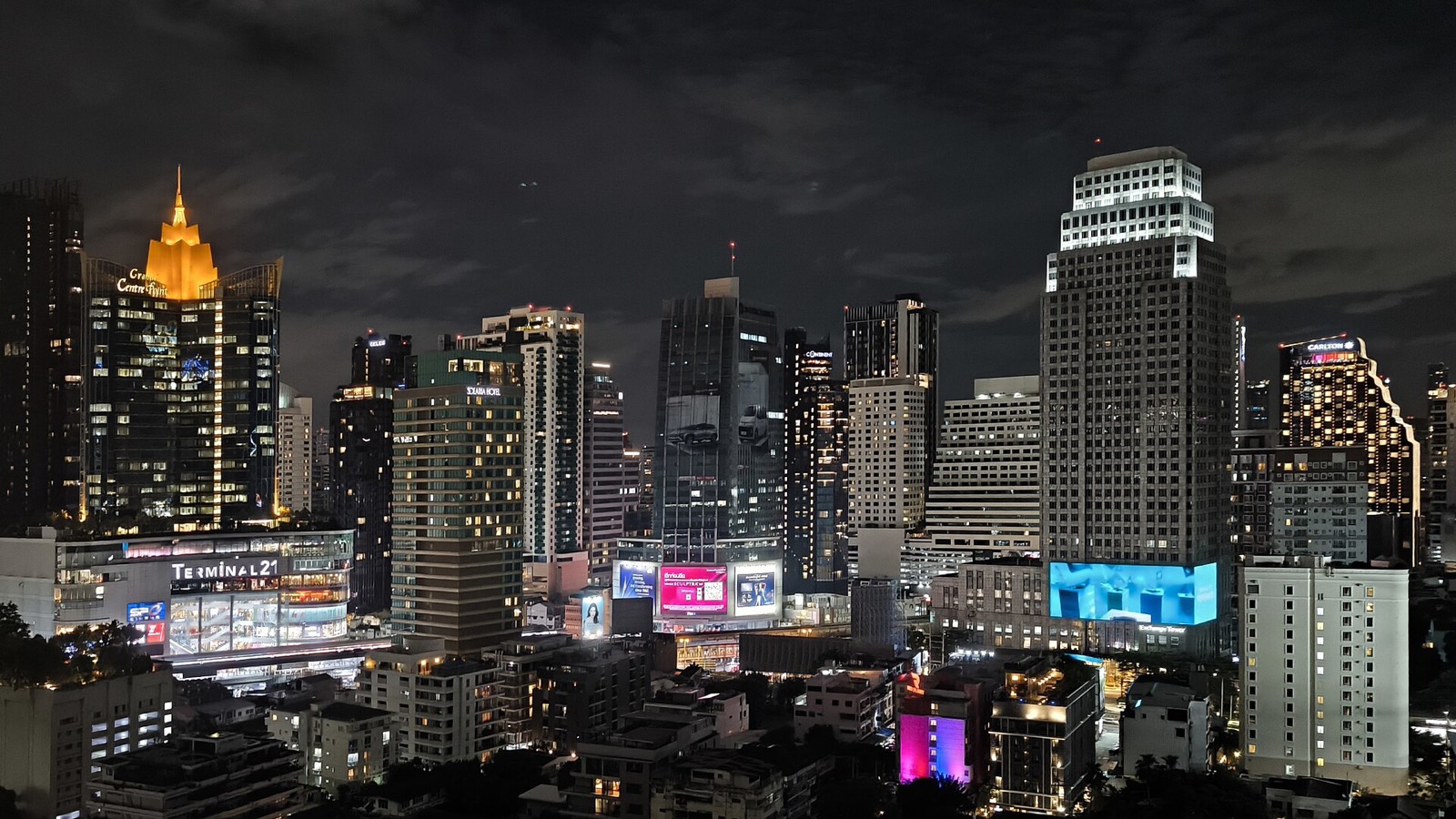 High-rises along the Sukhumvit corridor, Bangkok